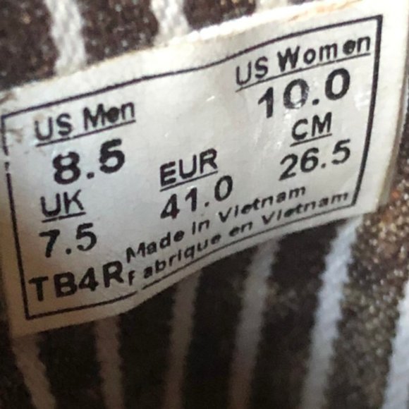 Vans Navy and Brown Sneakers - Picture 3 of 3